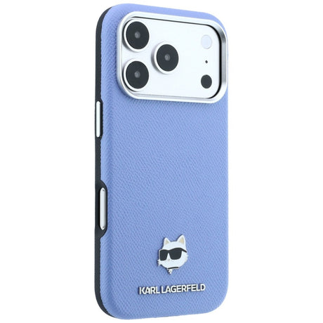 Karl Lagerfeld iPhone 17 Pro/iPhone 18 Pro Cover Grained Choupette Blå