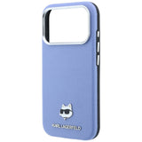Karl Lagerfeld iPhone 17 Pro Max/iPhone 18 Pro Max Cover Grained Choupette Blå