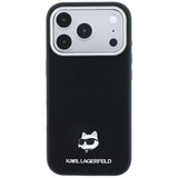 Karl Lagerfeld iPhone 17 Pro/iPhone 18 Pro Cover Grained Choupette Sort