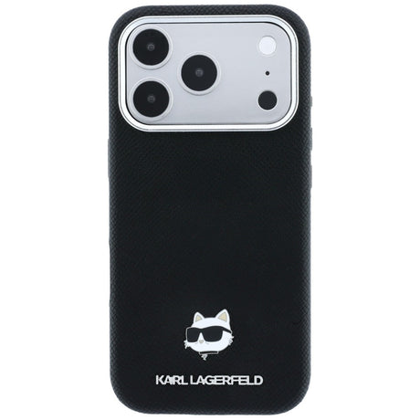Karl Lagerfeld iPhone 17 Pro/iPhone 18 Pro Cover Grained Choupette Sort