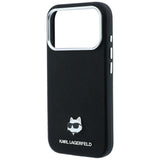Karl Lagerfeld iPhone 17 Pro/iPhone 18 Pro Cover Grained Choupette Sort