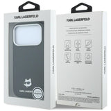 Karl Lagerfeld iPhone 17 Pro/iPhone 18 Pro Cover Grained Choupette Sort
