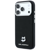 Karl Lagerfeld iPhone 17 Pro Max/iPhone 18 Pro Max Cover Grained Choupette Sort