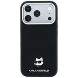 Karl Lagerfeld iPhone 17 Pro Max/iPhone 18 Pro Max Cover Grained Choupette Sort