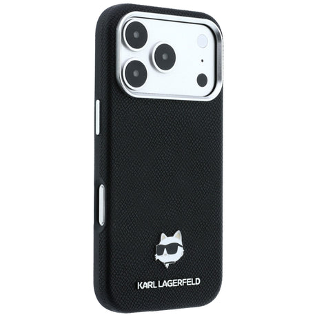 Karl Lagerfeld iPhone 17 Pro Max/iPhone 18 Pro Max Cover Grained Choupette Sort