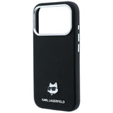 Karl Lagerfeld iPhone 17 Pro Max/iPhone 18 Pro Max Cover Grained Choupette Sort