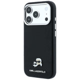 Karl Lagerfeld iPhone 17 Pro/iPhone 18 Pro Cover Grained Heads Sort