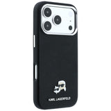 Karl Lagerfeld iPhone 17 Pro Max/iPhone 18 Pro Max Cover Grained Heads Sort