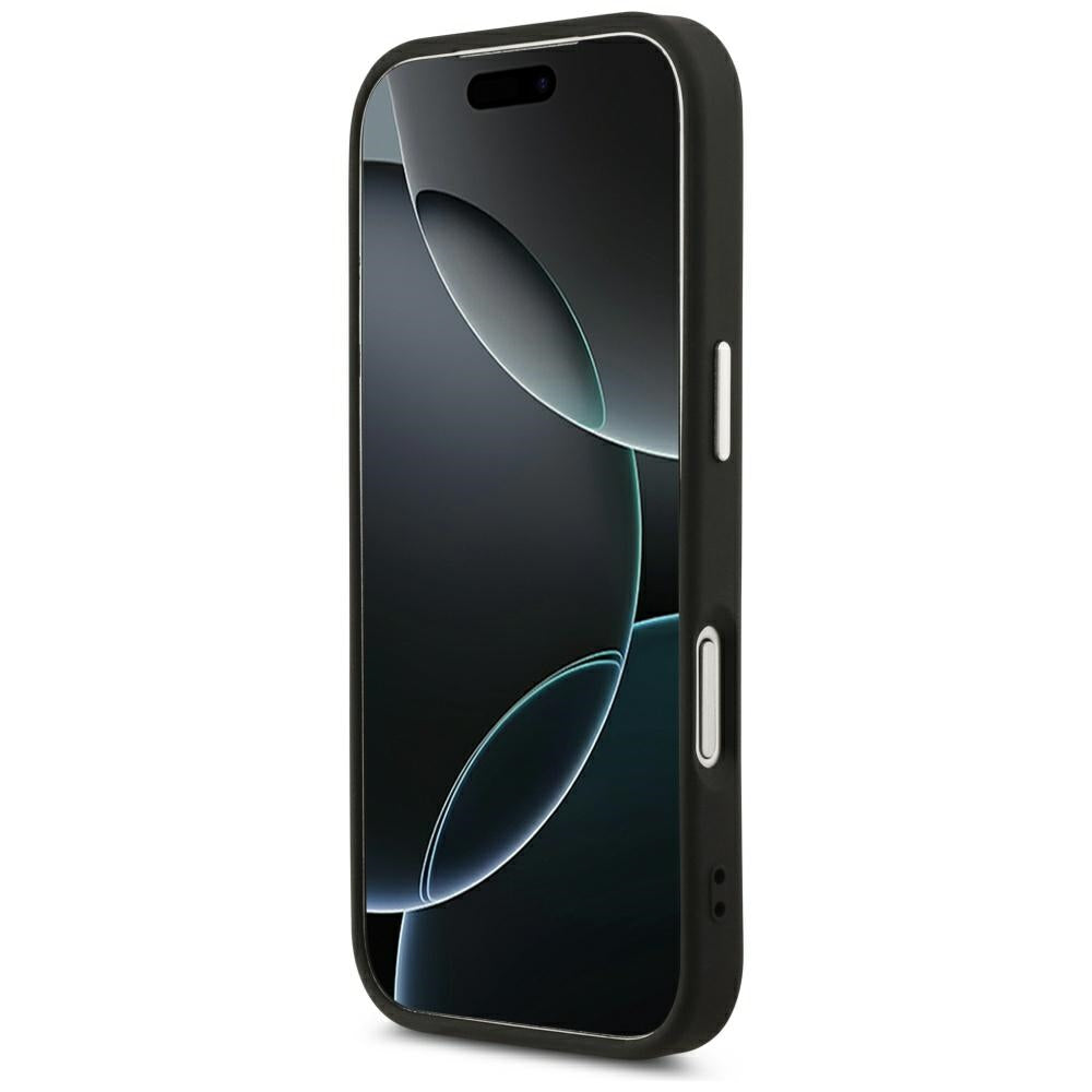 Karl Lagerfeld iPhone 17 Pro/iPhone 18 Pro Cover Embossed Ring RSG Logo Sort