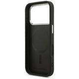 Karl Lagerfeld iPhone 17 Pro/iPhone 18 Pro Cover Embossed Ring RSG Logo Sort
