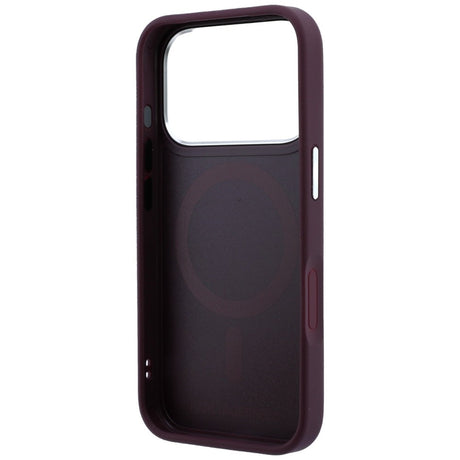 Karl Lagerfeld iPhone 17 Pro/iPhone 18 Pro Cover Embossed Ring RSG Logo Burgundy