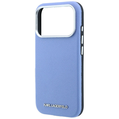 Karl Lagerfeld iPhone 17 Pro Max/iPhone 18 Pro Max Cover Grained Logo Blå