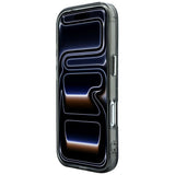 Karl Lagerfeld iPhone 17 Pro Max/iPhone 18 Pro Max Cover Rhinestones Electroplated Logo Sort