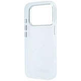 Karl Lagerfeld iPhone 17 Pro/iPhone 18 Pro Cover Rhinestones galvaniseret logo Hvid
