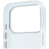 Karl Lagerfeld iPhone 17 Pro Max/iPhone 18 Pro Max Cover med rhinsten, elektropletteret logo, Hvid