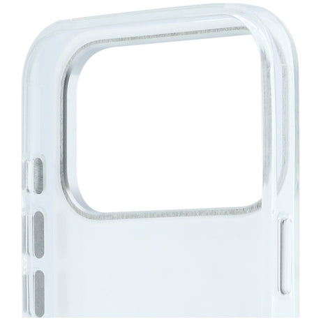 Karl Lagerfeld iPhone 17 Pro Max/iPhone 18 Pro Max Cover med rhinsten, elektropletteret logo, Hvid