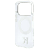 Karl Lagerfeld iPhone 17 Pro/iPhone 18 Pro Cover Ring Stand Kameo Klar