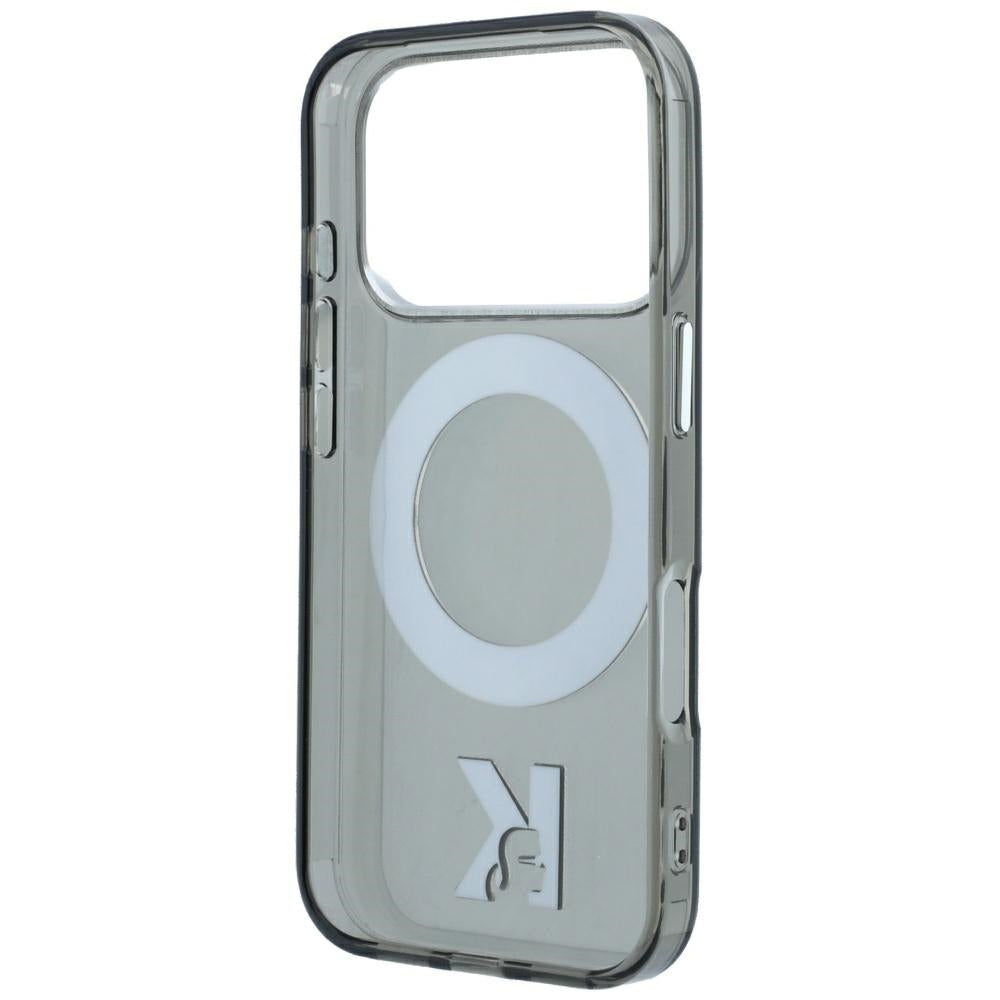 Karl Lagerfeld iPhone 17 Pro/iPhone 18 Pro Cover Ring Stand Kameo Sort
