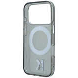 Karl Lagerfeld iPhone 17 Pro/iPhone 18 Pro Cover Ring Stand Kameo Sort