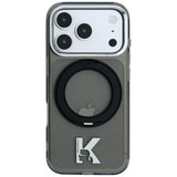 Karl Lagerfeld iPhone 17 Pro Max/iPhone 18 Pro Max Cover Ring Stand Kameo Sort