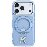 Karl Lagerfeld iPhone 17 Pro Max/iPhone 18 Pro Max Cover Ringholder Kameo Blå