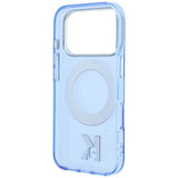 Karl Lagerfeld iPhone 17 Pro Max/iPhone 18 Pro Max Cover Ringholder Kameo Blå