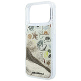 Karl Lagerfeld iPhone 17 Pro Max/iPhone 18 Pro Max Cover Liquid Glitter Beach Beige