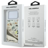 Karl Lagerfeld iPhone 17 Pro Max/iPhone 18 Pro Max Cover Liquid Glitter Beach Beige