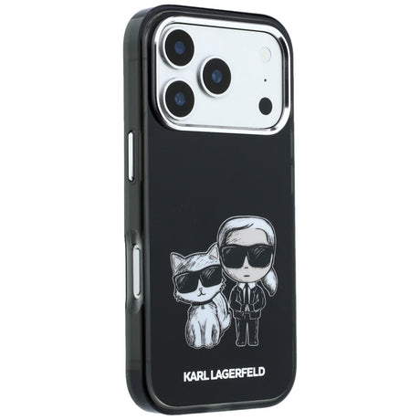 Karl Lagerfeld iPhone 17 Pro/iPhone 18 Pro Cover Karl & Choupette Sketch Sort
