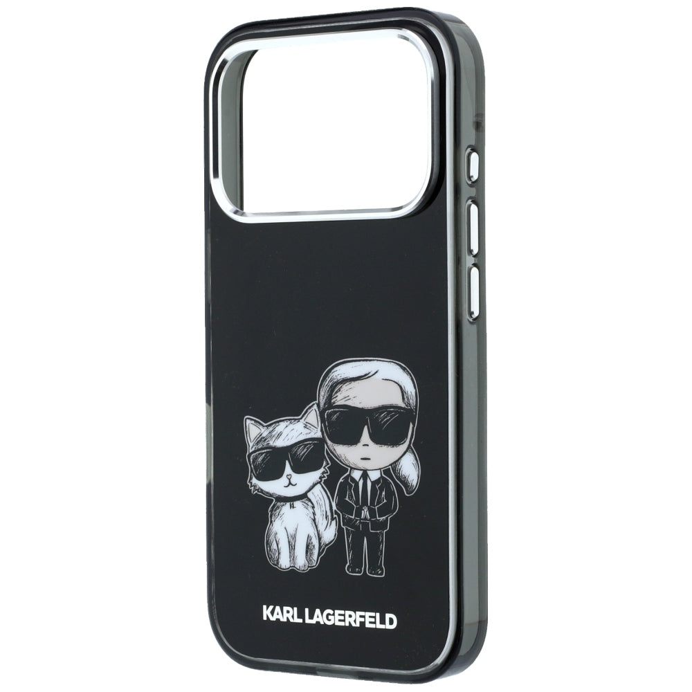 Karl Lagerfeld iPhone 17 Pro/iPhone 18 Pro Cover Karl & Choupette Sketch Sort
