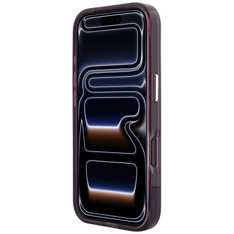 Karl Lagerfeld iPhone 17 Pro/iPhone 18 Pro Cover med Karl & Choupette-skitse i bordeaux