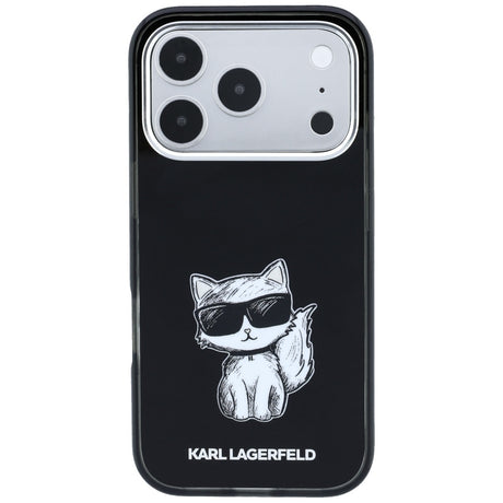Karl Lagerfeld iPhone 17 Pro Max/iPhone 18 Pro Max Cover Choupette Sketch Sort