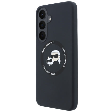 Karl Lagerfeld Samsung Galaxy S26 FE Cover Karl & Choupette MagSafe Sort