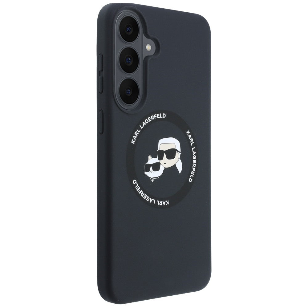 Karl Lagerfeld Samsung Galaxy S26 FE Cover Karl & Choupette MagSafe Sort