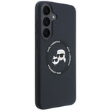 Karl Lagerfeld Samsung Galaxy S26 FE Cover Karl & Choupette MagSafe Sort