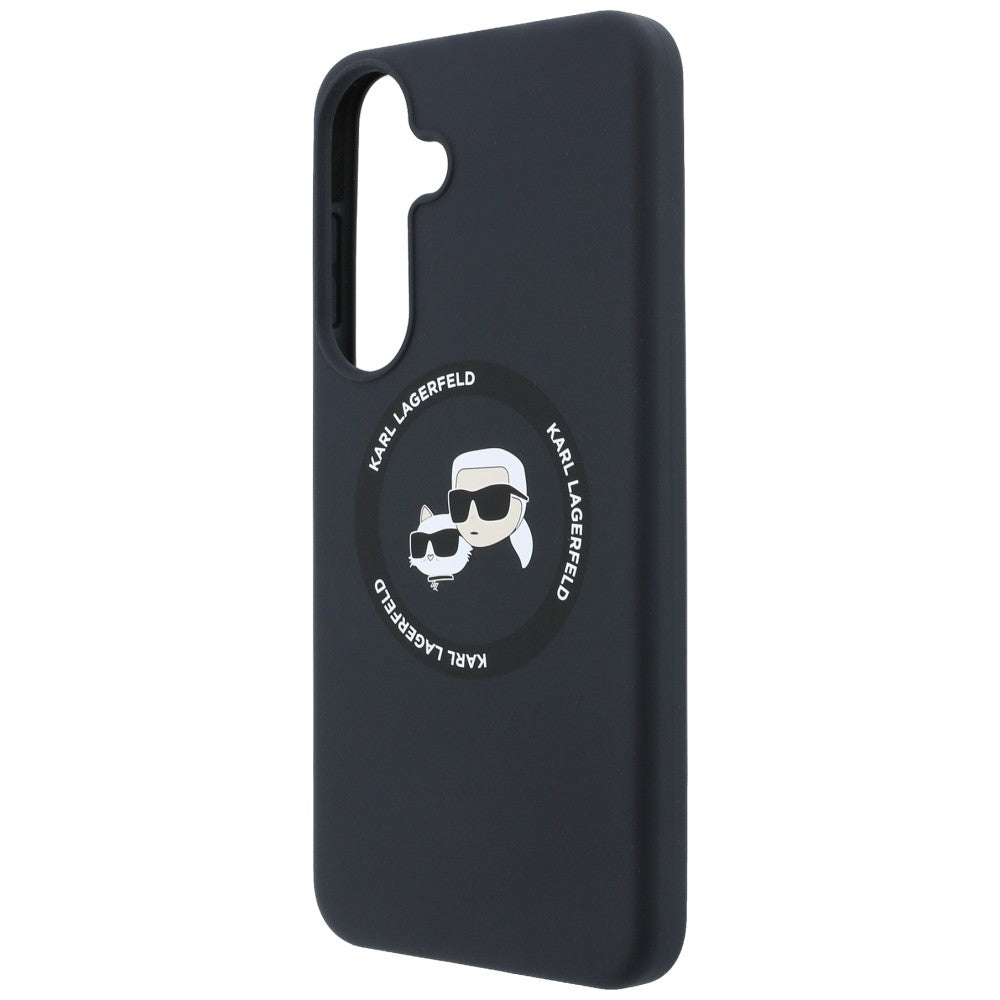Karl Lagerfeld Samsung Galaxy S26 FE Cover Karl & Choupette MagSafe Sort
