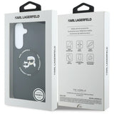 Karl Lagerfeld Samsung Galaxy S26 FE Cover Karl & Choupette MagSafe Sort