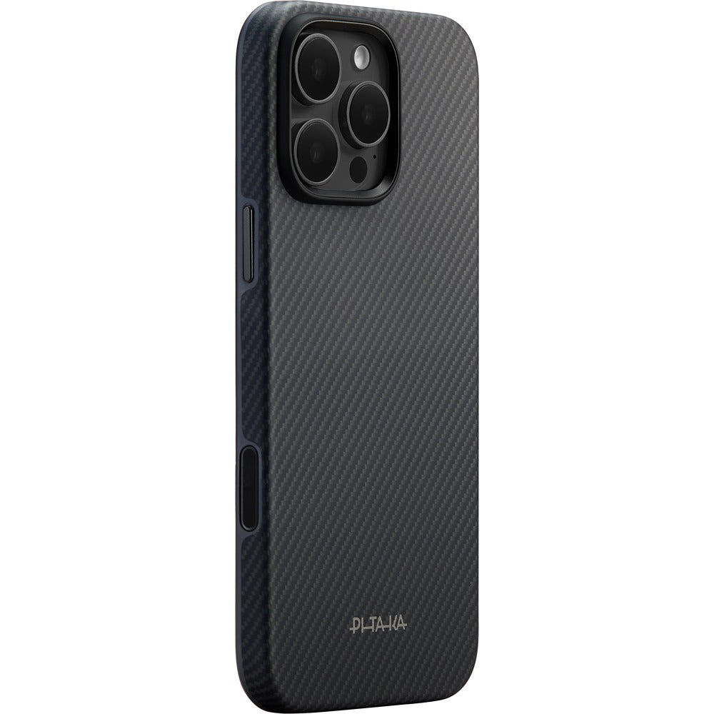 Pitaka iPhone 16 Pro Max Cover Summa MagSafe Black/Grey Twill