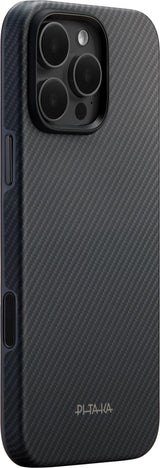 Pitaka iPhone 16 Pro Cover Summa MagSafe Black/Grey Twill