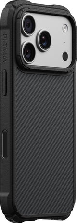 Pitaka iPhone 17 Pro/iPhone 18 Pro Cover Cairn MagSafe Black/Grey Twill