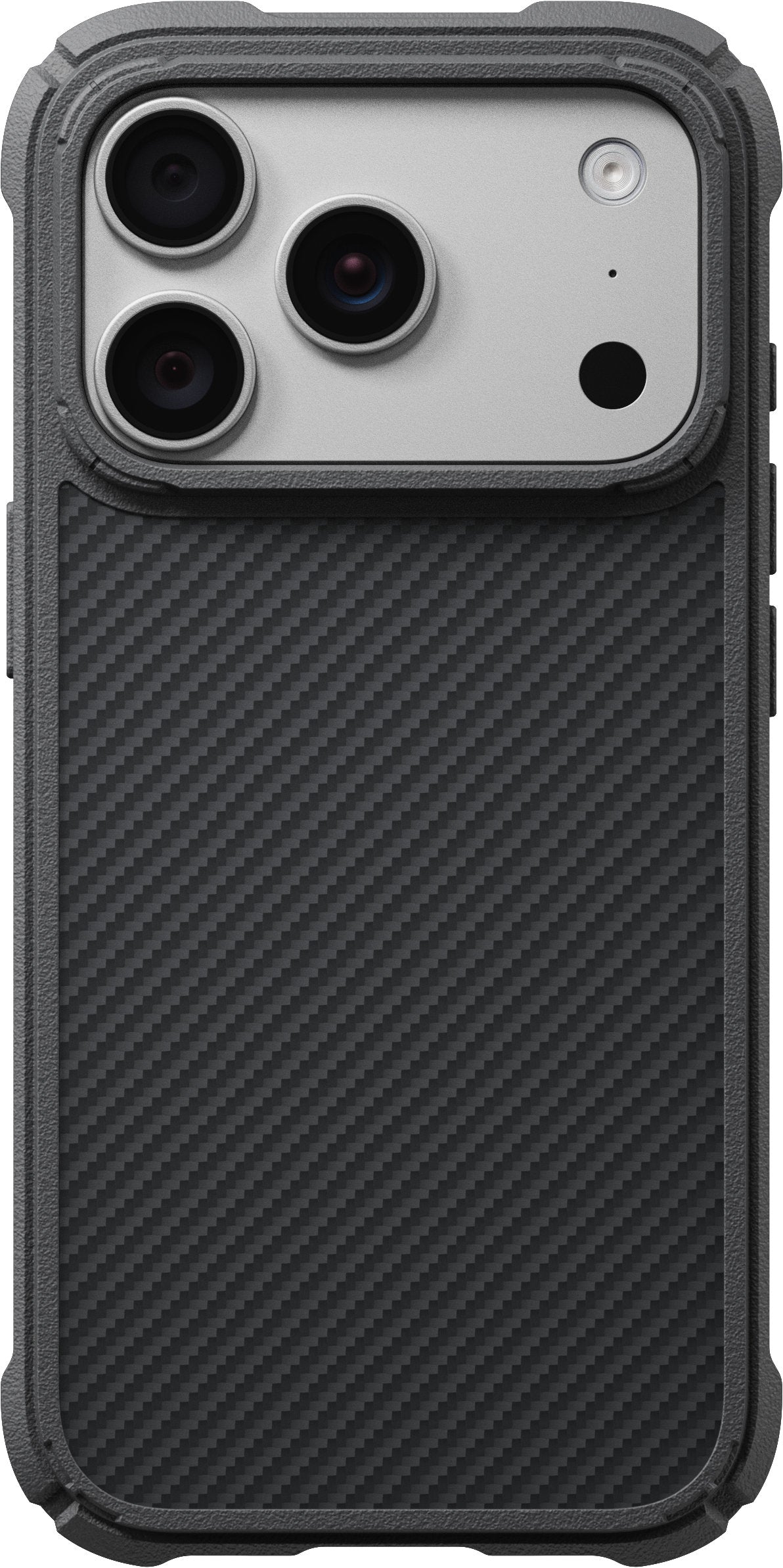 Pitaka iPhone 17 Pro/iPhone 18 Pro Cover Cairn MagSafe Black/Grey Twill