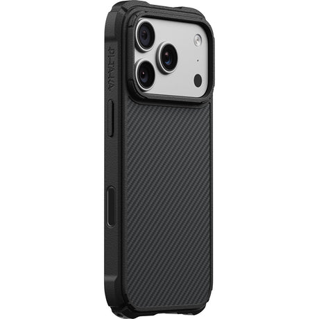 Pitaka iPhone 17 Pro/iPhone 18 Pro Cover Cairn MagSafe Black/Grey Twill