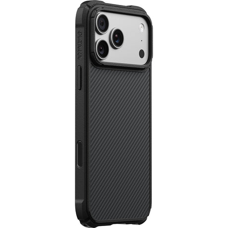 Pitaka iPhone 17 Pro Max/iPhone 18 Pro Max Cover Cairn MagSafe Black/Grey Twill