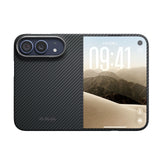 Pitaka iPhone Duo Cover Edge MagSafe Full Set Black/Grey Twill