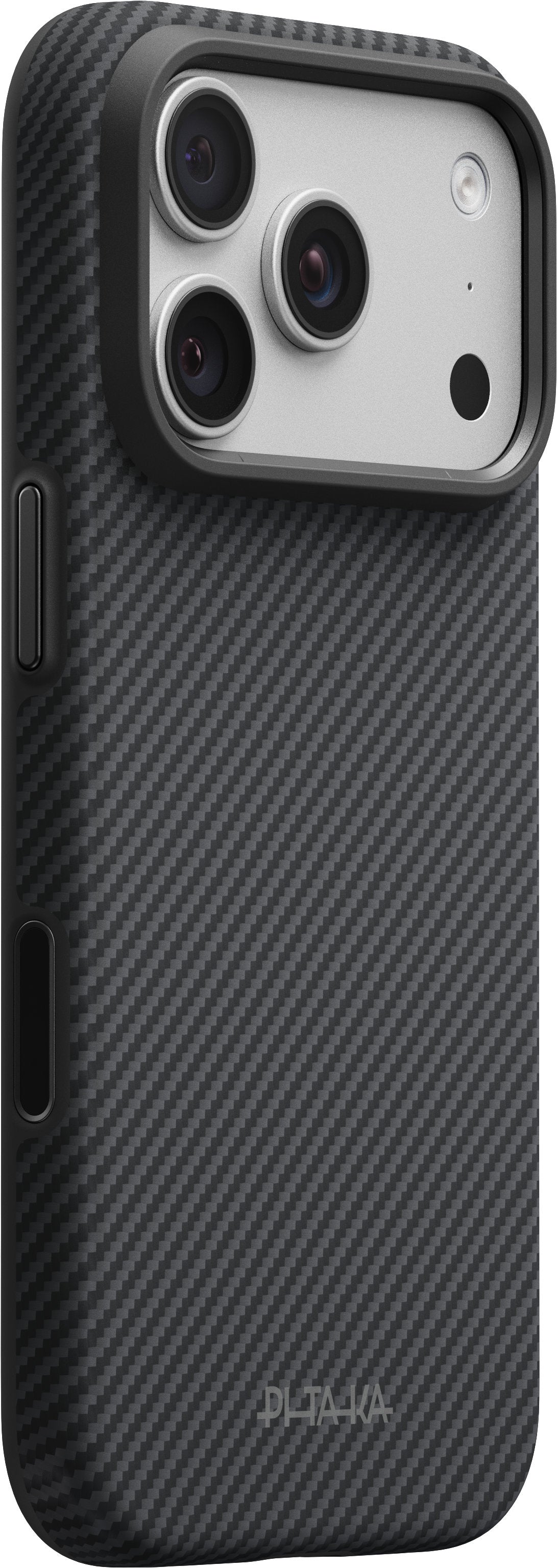 Pitaka iPhone 17 Pro/iPhone 18 Pro Cover Summa MagSafe Black/Grey Twill