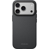 Pitaka iPhone 17 Pro/iPhone 18 Pro Cover Summa MagSafe Black/Grey Twill