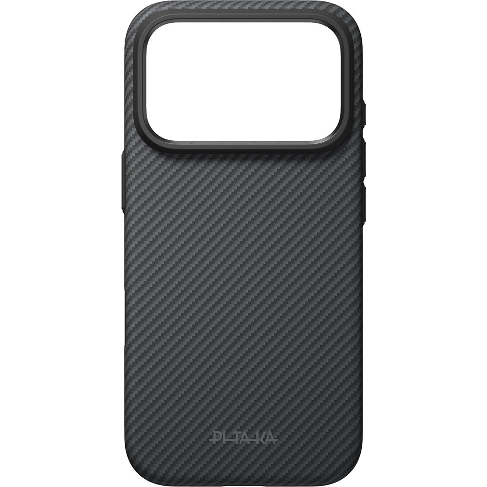 Pitaka iPhone 17 Pro/iPhone 18 Pro Cover Summa MagSafe Black/Grey Twill