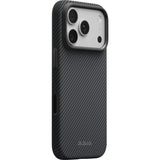 Pitaka iPhone 17 Pro/iPhone 18 Pro Cover Summa MagSafe Black/Grey Twill