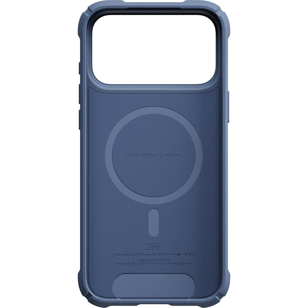 Pitaka iPhone 17 Pro Max/iPhone 18 Pro Max Cover Cairn MagSafe Midnight
