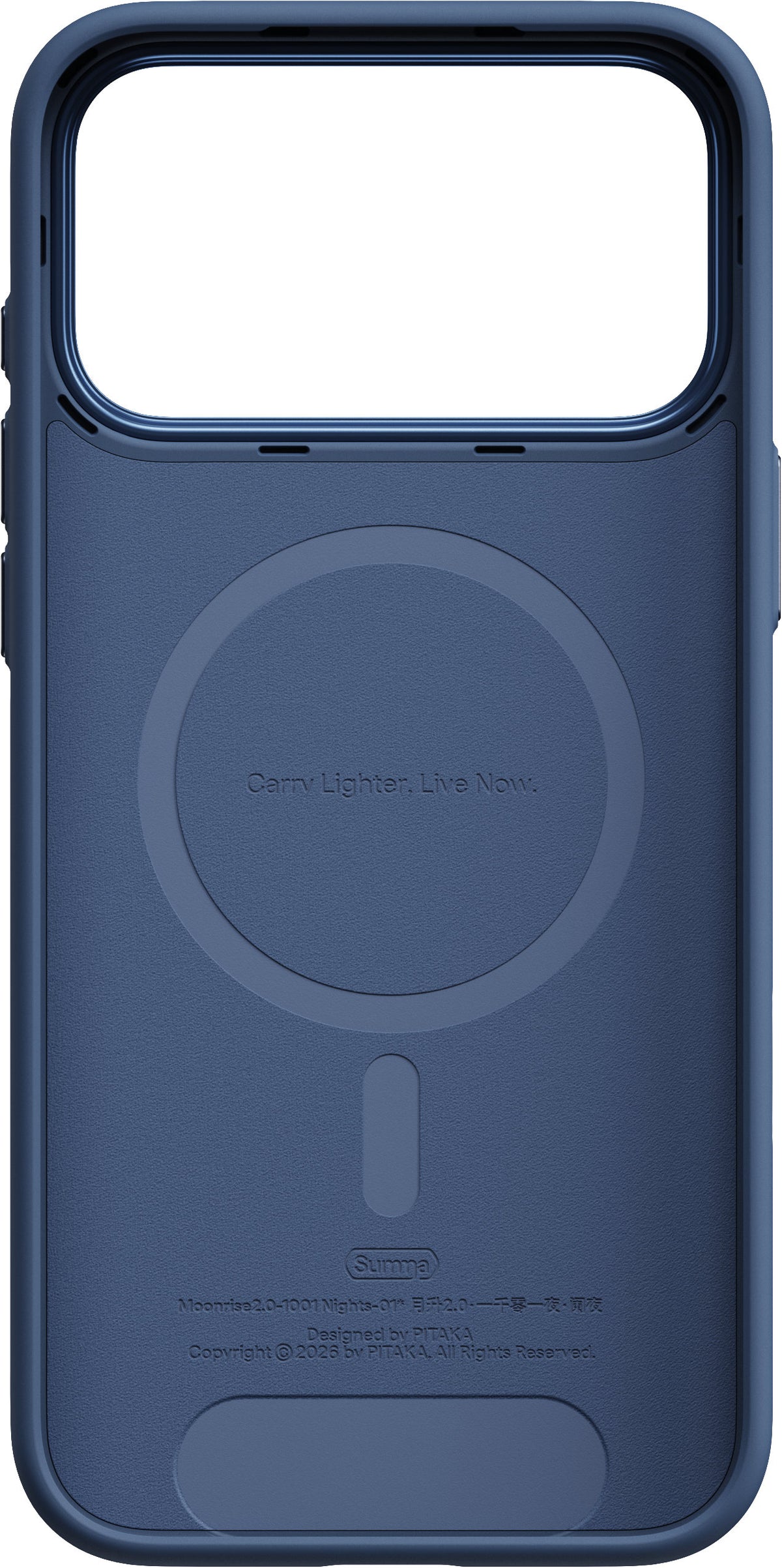 Pitaka iPhone 17 Pro Max/iPhone 18 Pro Max Cover Summa MagSafe Midnight